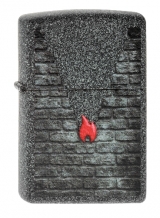 images/productimages/small/Zippo Grey Brick and Flame 2003807.jpg